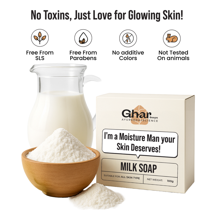 Milk Soap for Brightening & Moisturising Skin