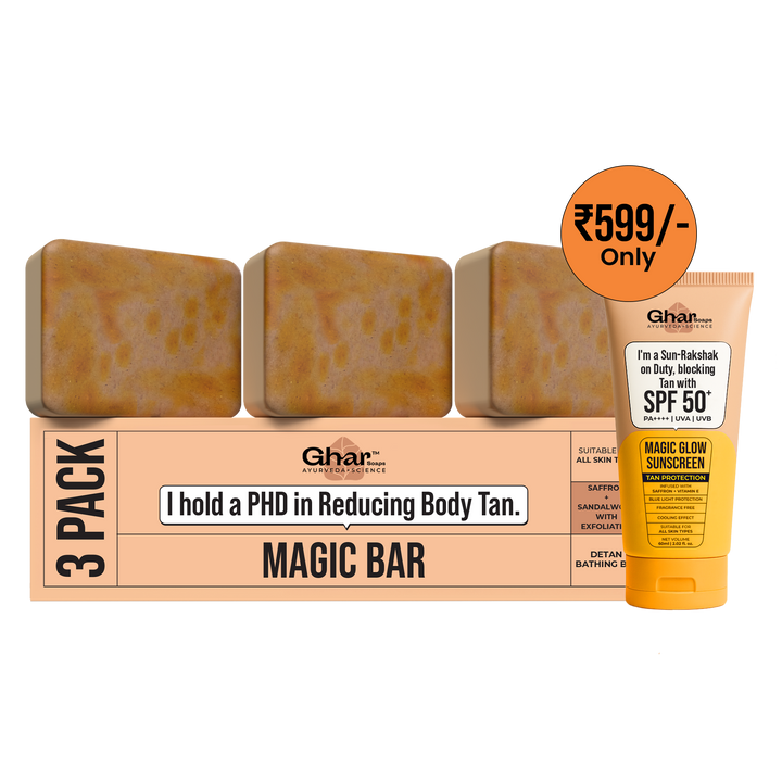 Magic Soap + Sunscreen + Magic Face Wash Combo