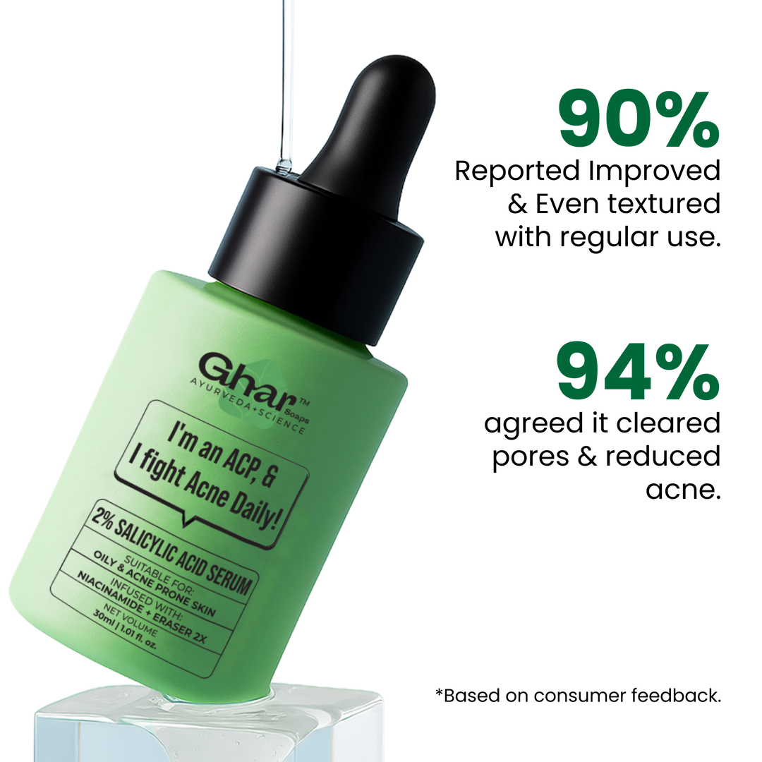 salicylic acid serum with eraser 2x, To Reduce Acne, Pimples