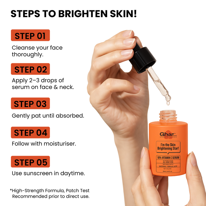 10% vitamin C serum to Brighten Your Skin