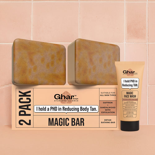 Magic Soap+ Face Wash + Cream Combo