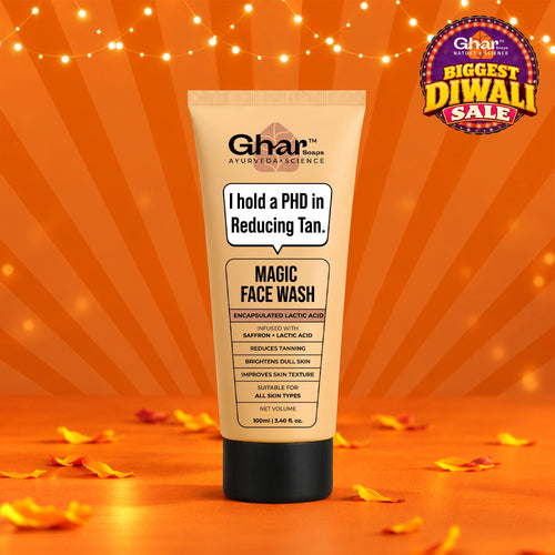 Magic Face wash With Saffron and Lactic Acid