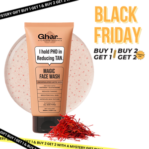Magic Face wash With Saffron and Lactic Acid