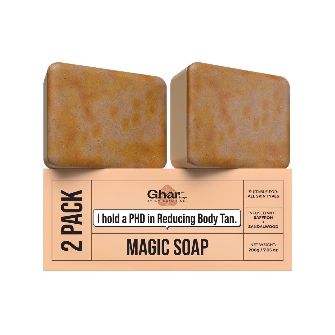 Magic Soap (Sandal Wood and Saffron Soap)