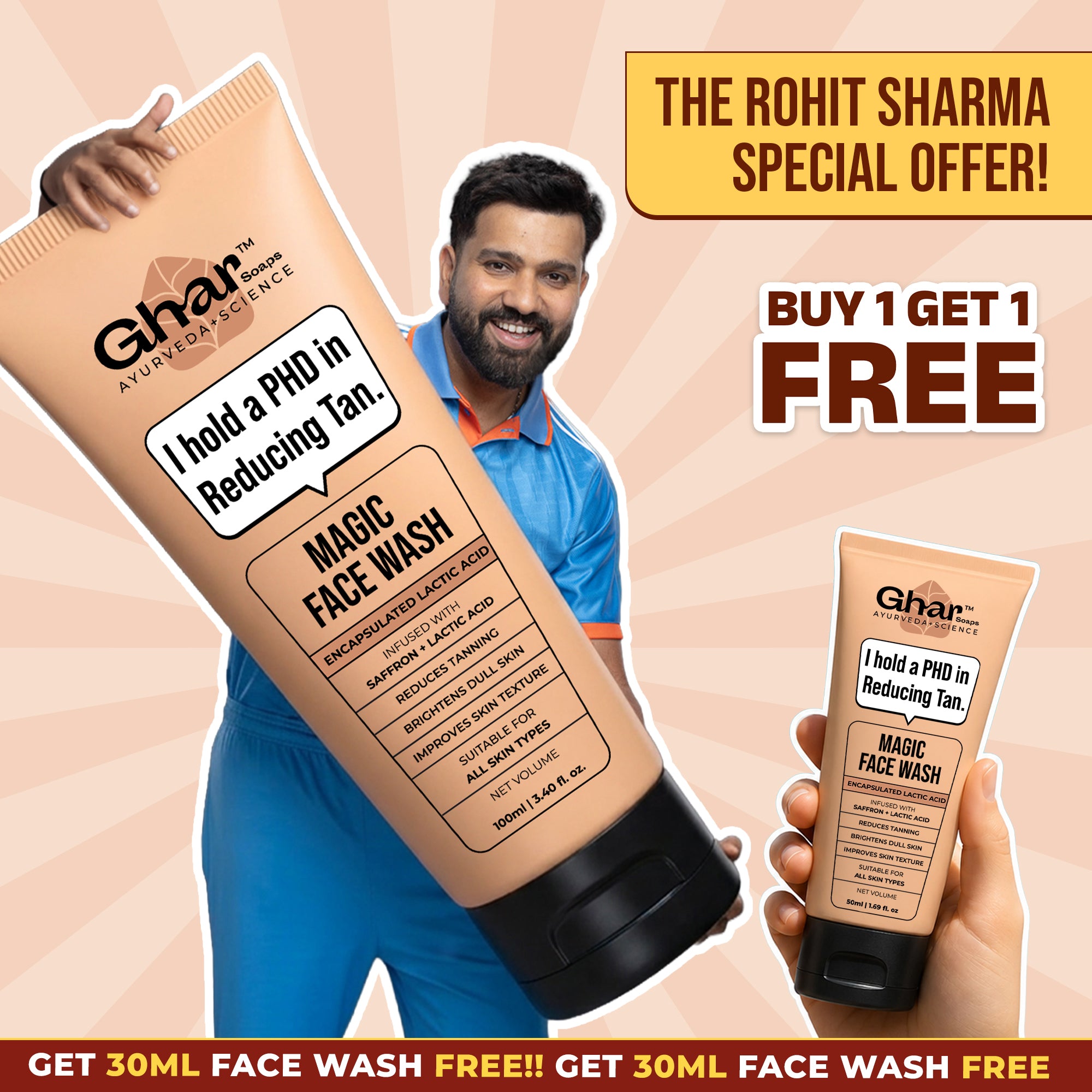 Buy 1 Get 1 Magic Face Wash