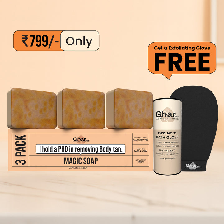 Magic Soap + Free Exfoliating Body Glove