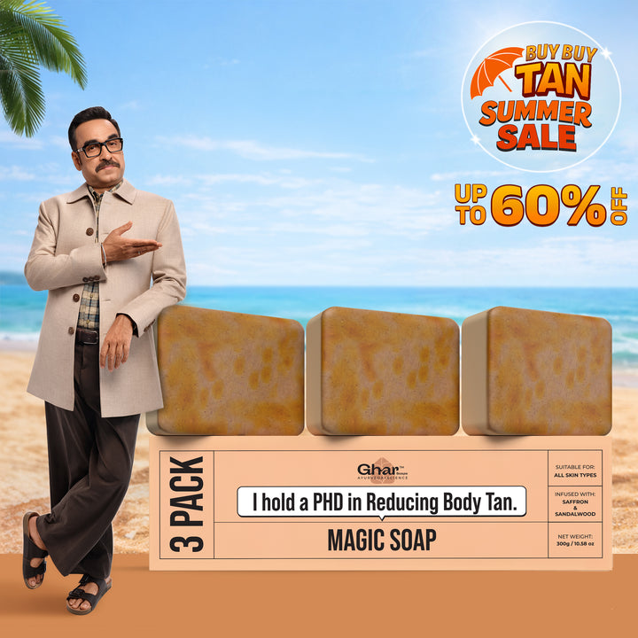 Magic Soap (Sandal Wood and Saffron Soap)