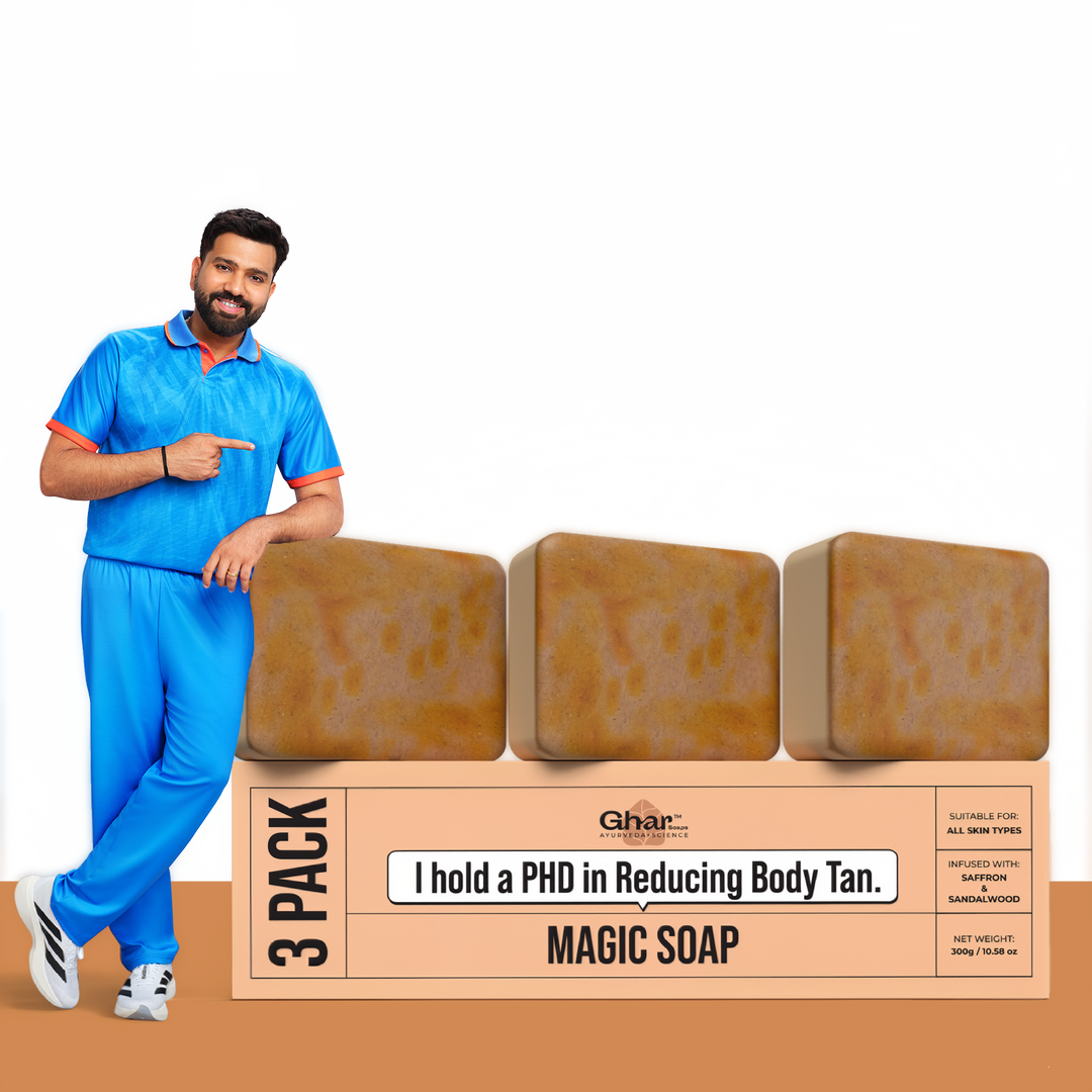 Magic Soap (Sandal Wood and Saffron Soap)
