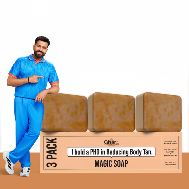 Magic Soap (Sandal Wood and Saffron Soap)