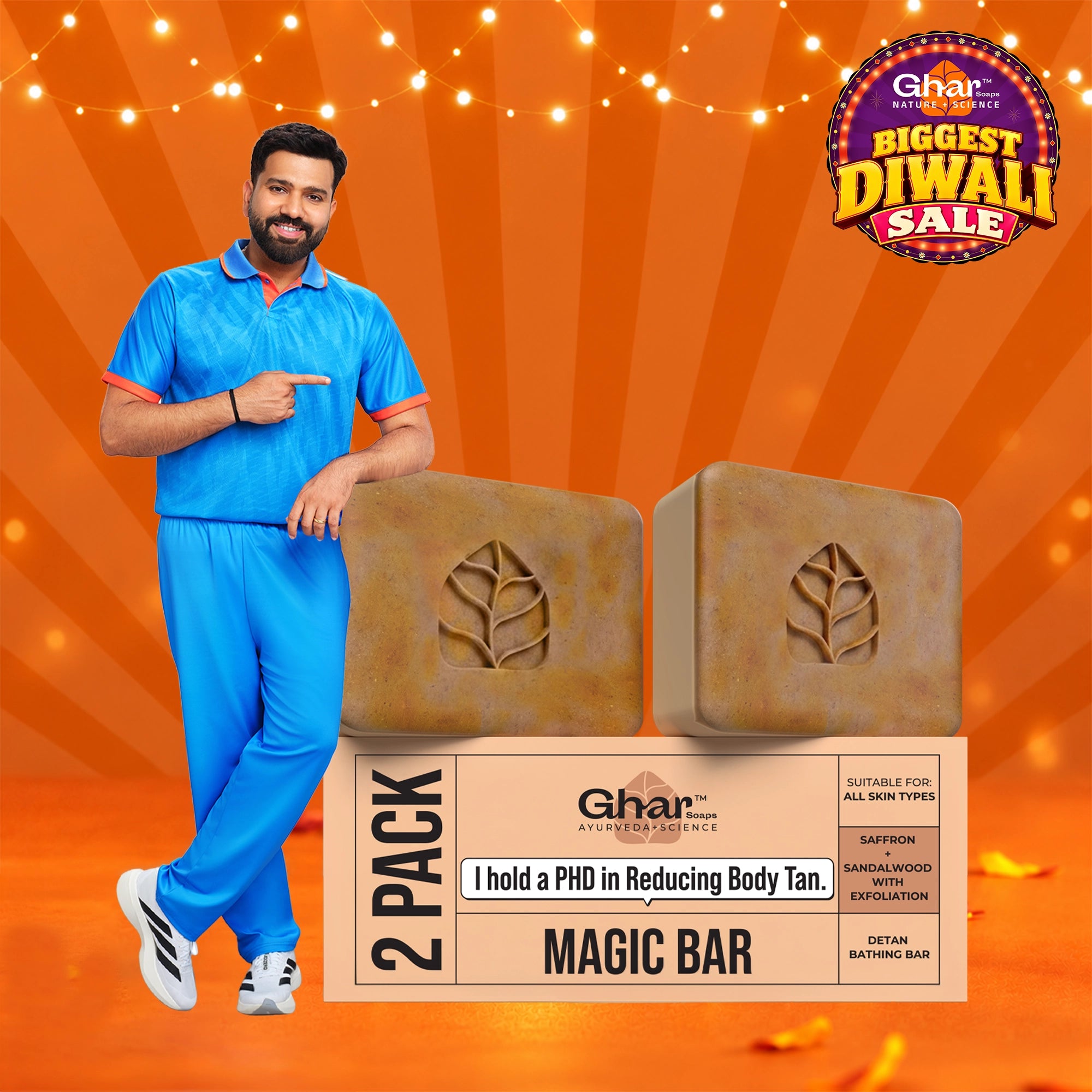 Magic Soap (Sandal Wood and Saffron Soap Variant)