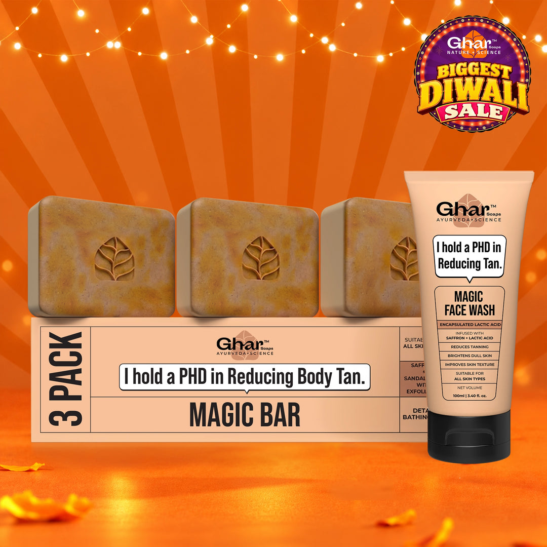 Magic Face wash With Saffron and Lactic Acid
