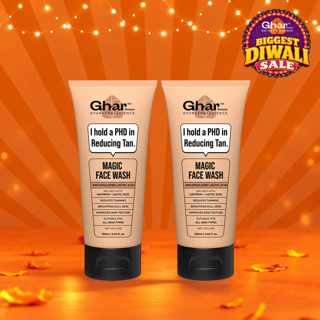 Magic Face wash With Saffron and Lactic Acid