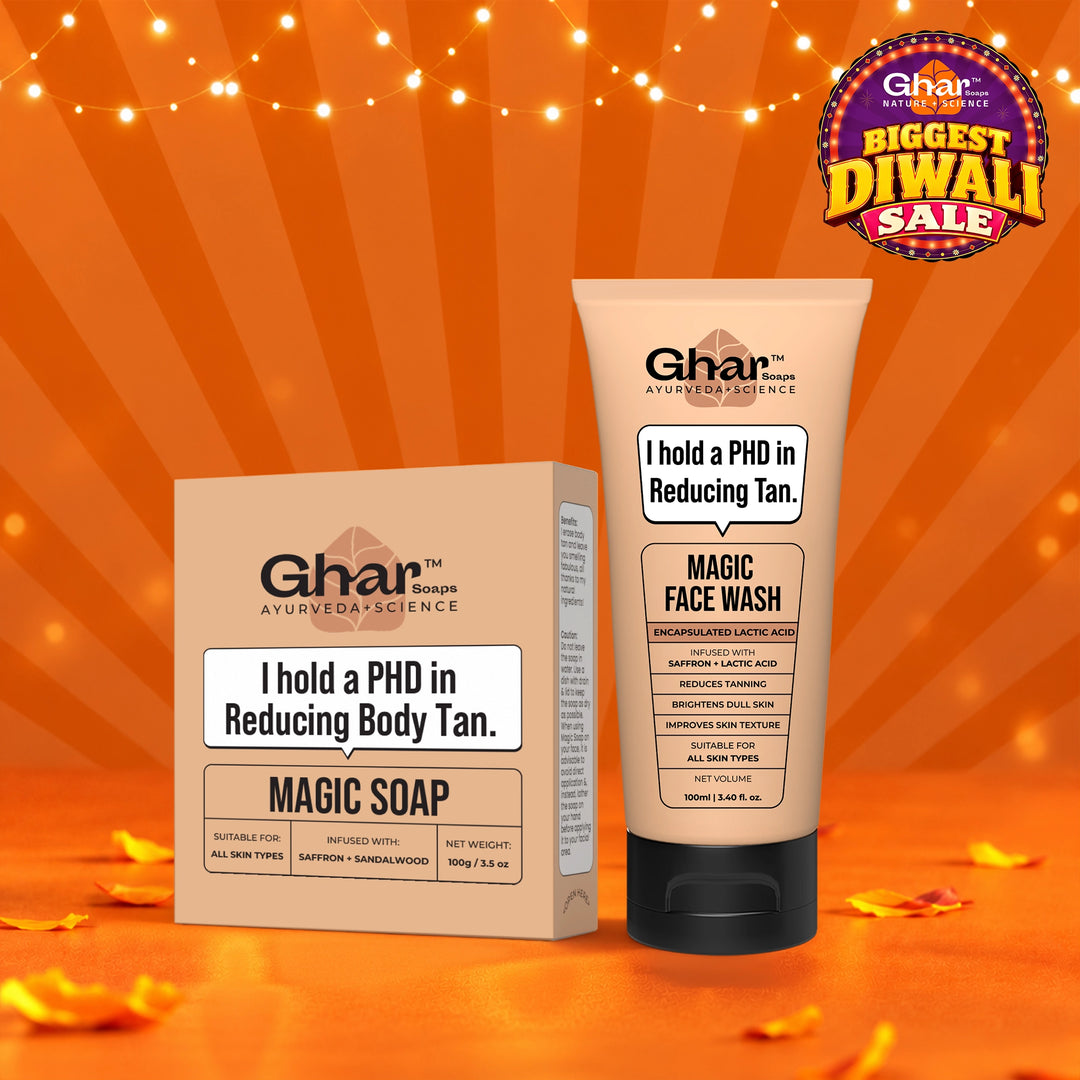 Magic Face wash With Saffron and Lactic Acid