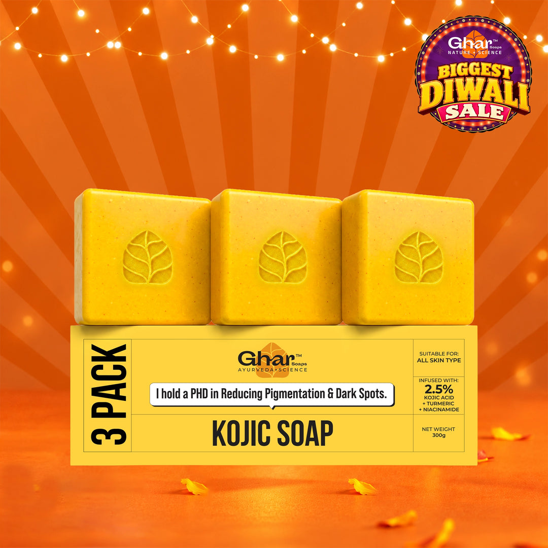Kojic Acid Soap for De-Pigmentation &amp; Dark Spot Reduction