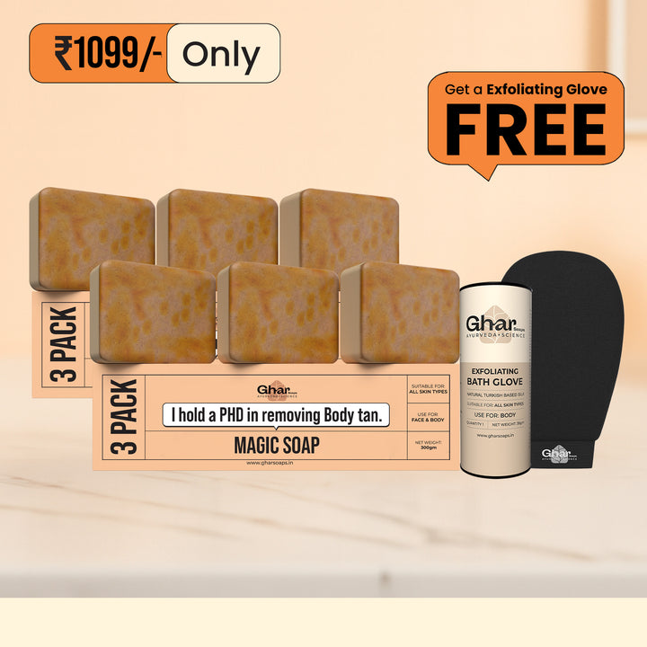 Magic Soap + Free Exfoliating Body Glove