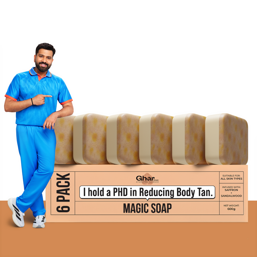 Magic Soap (Sandal Wood and Saffron Soap)