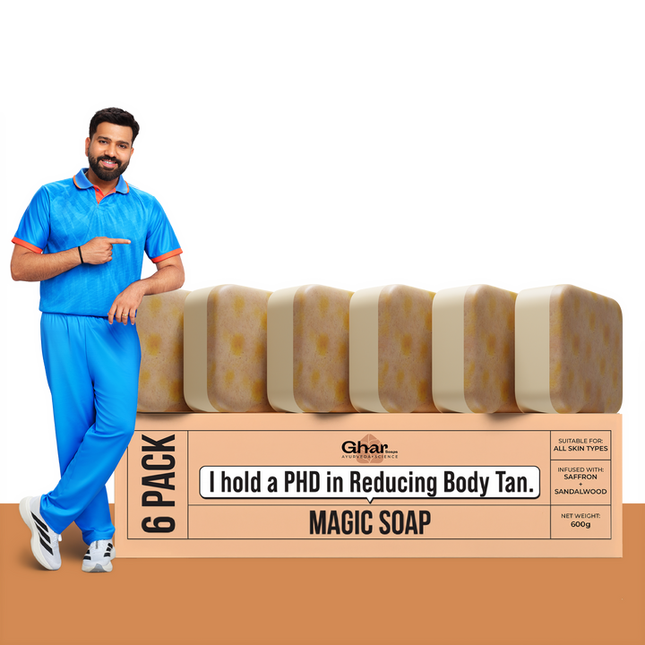 Magic Soap (Sandal Wood and Saffron Soap)