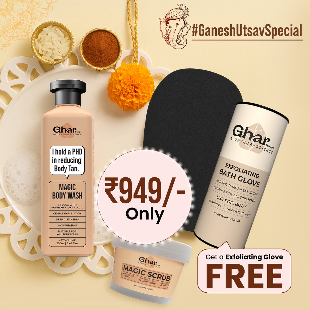 Magic Body wash + Free Exfoliating Body Glove