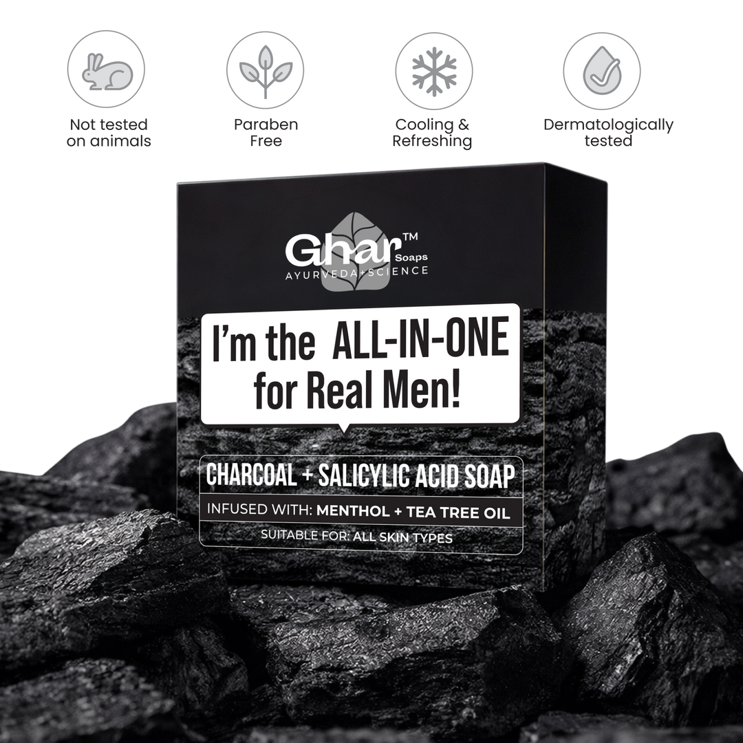 Charcoal + Salicylic acid soap