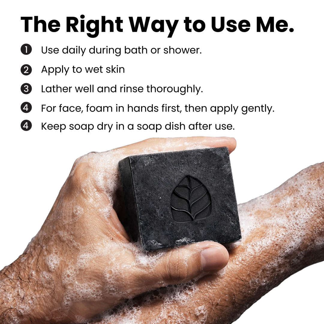 Charcoal + Salicylic acid soap