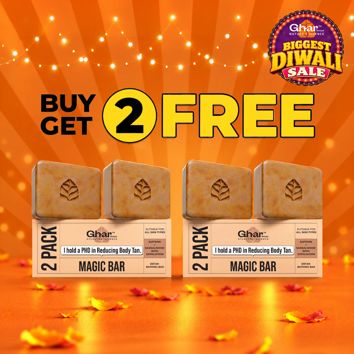 MAGIC SOAP ( SAFFRON AND SANDAL WOOD SOAP )