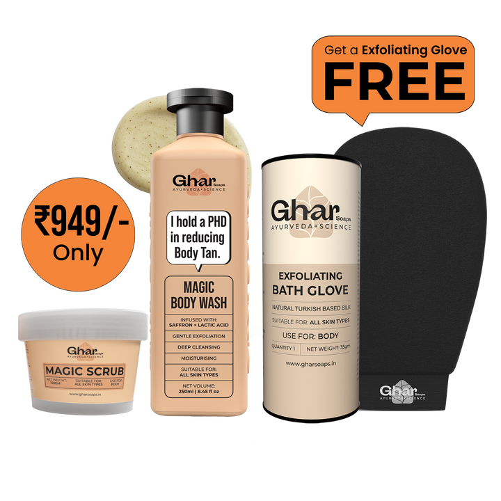 Magic Body wash + Free Exfoliating Body Glove