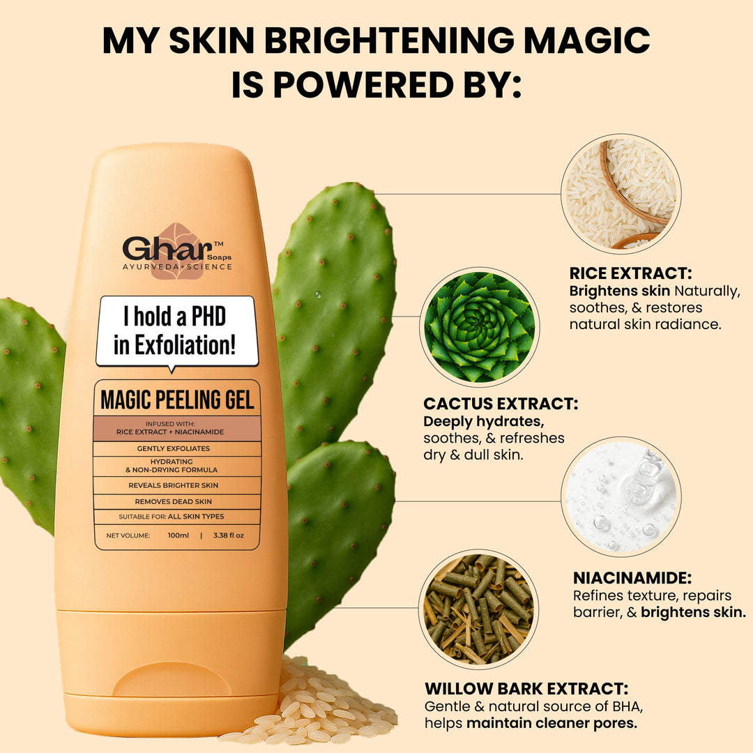 Magic Peeling Gel For Exfoliation & Skin Brightening
