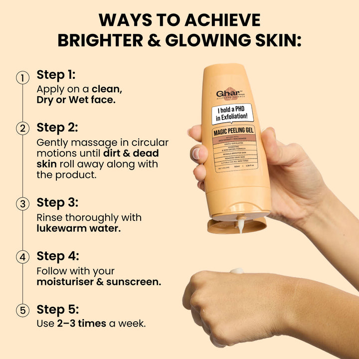 Magic Peeling Gel For Exfoliation & Skin Brightening