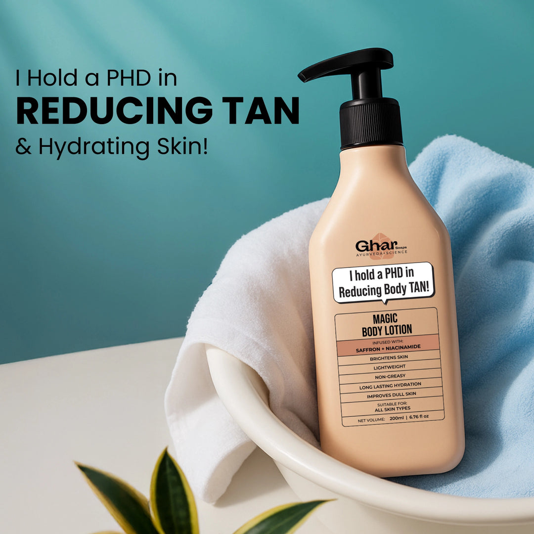 Magic Body Lotion with Saffron and Niacinamide