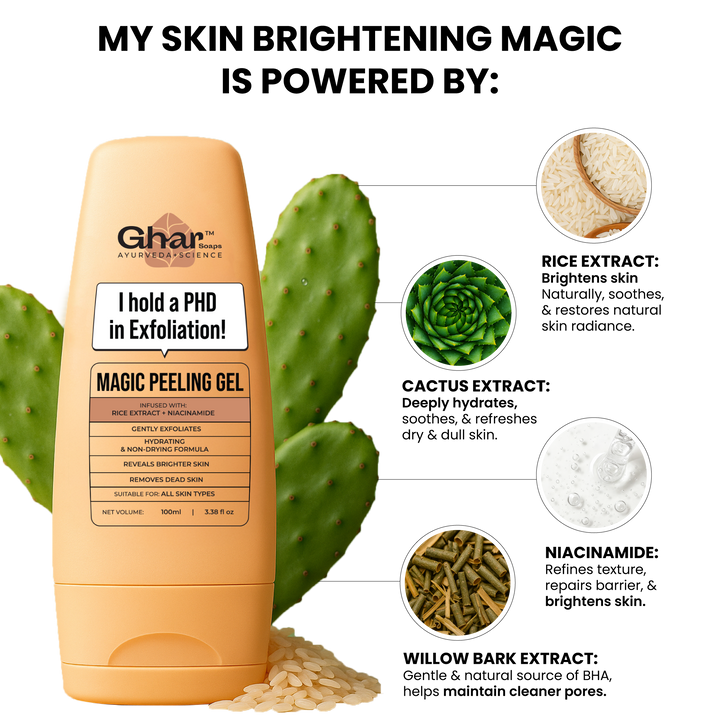 Magic Peeling Gel For Exfoliation & Skin Brightening