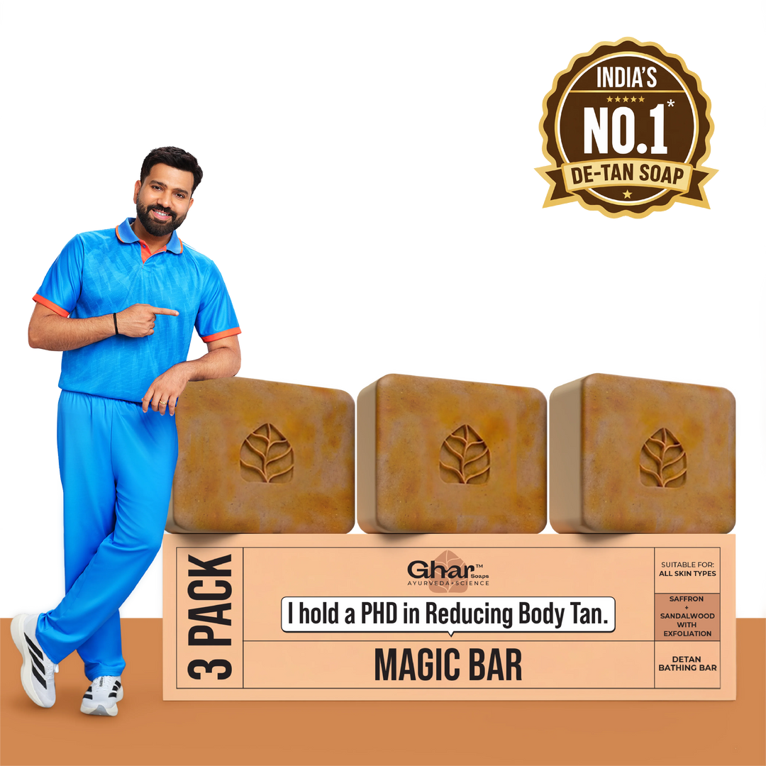Magic Soap (Sandal Wood and Saffron Soap)