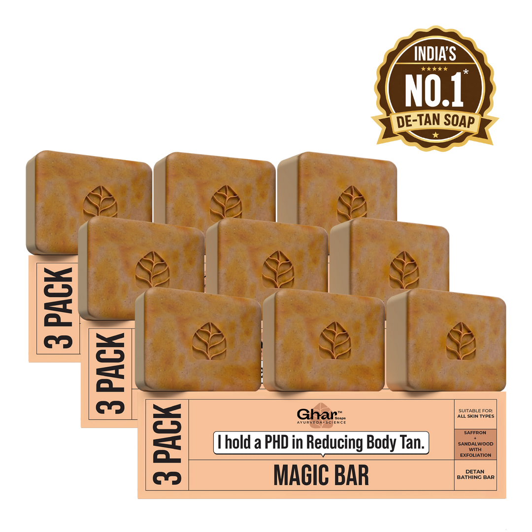 Magic Soap (Sandal Wood and Saffron Soap)
