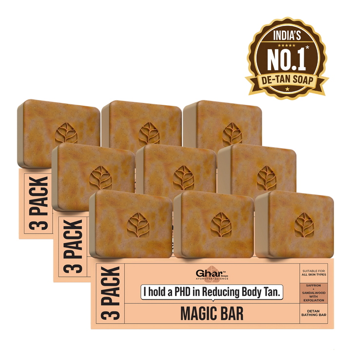 Magic Soap (Sandal Wood and Saffron Soap)