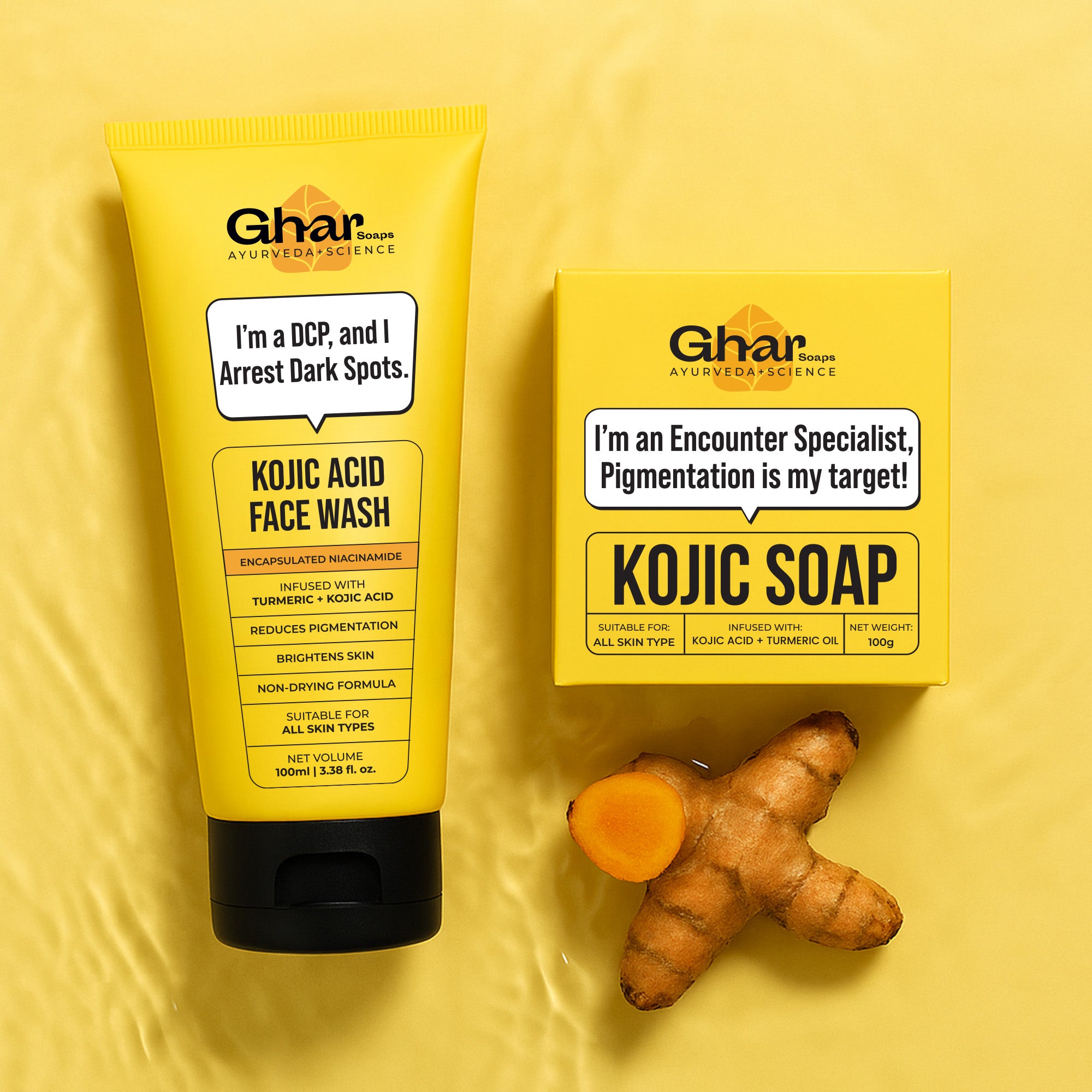 Kojic Soap & Kojic Face Wash Combo