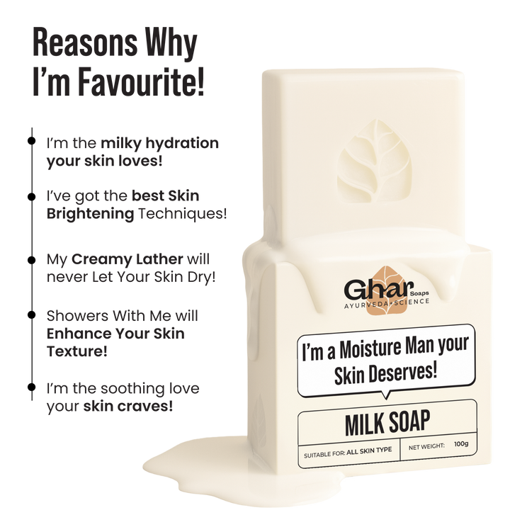 Milk Soap for Brightening & Moisturising Skin