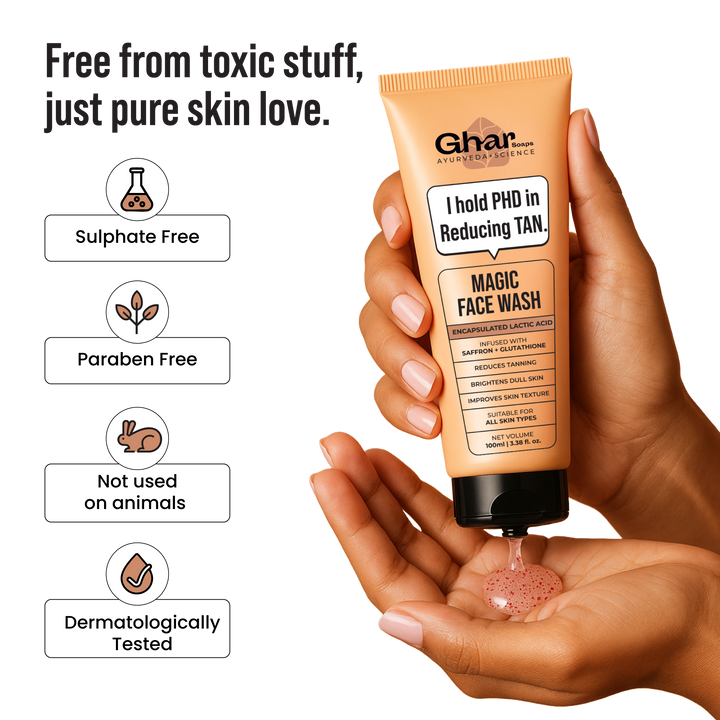 Magic Face wash With Sandalwood and Glutathione