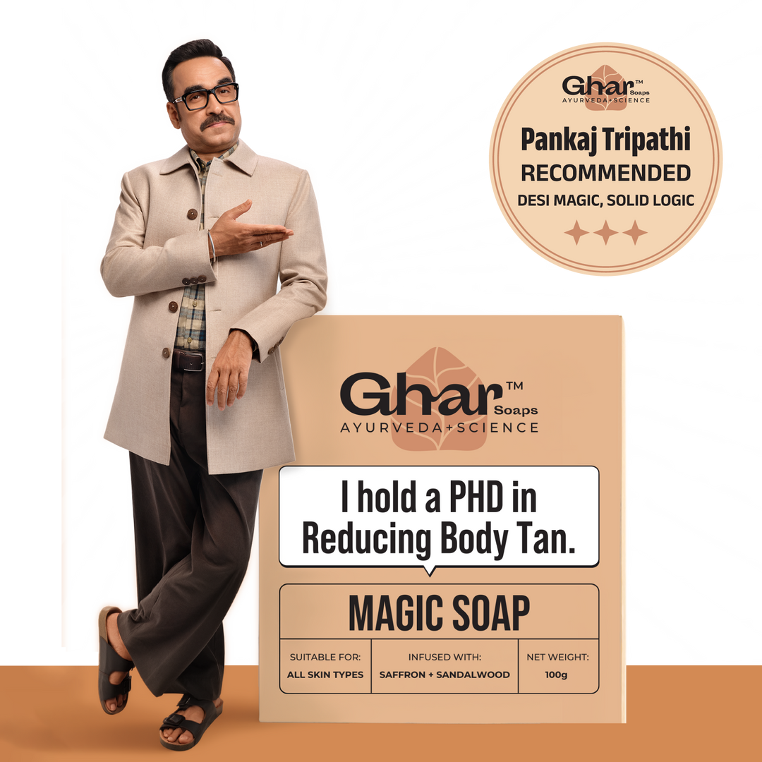 Magic Soap (Sandal Wood and Saffron Soap)