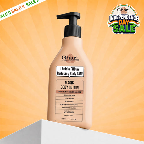 Magic Body Lotion with Saffron and Niacinamide