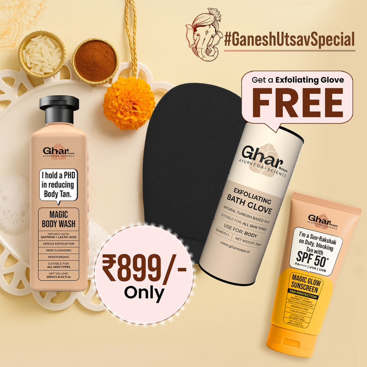 Magic Body wash + Free Exfoliating Body Glove
