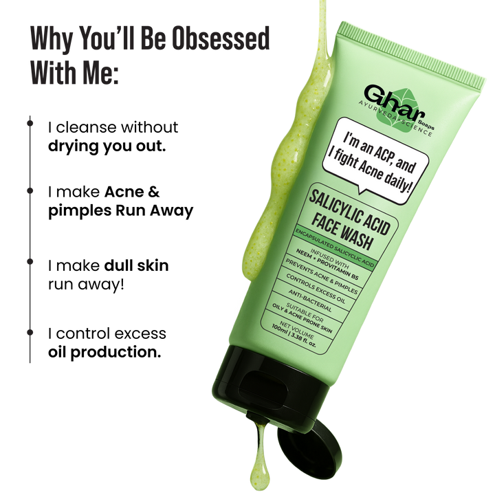 Salicylic Acid Face Wash For Acne Prone Skin