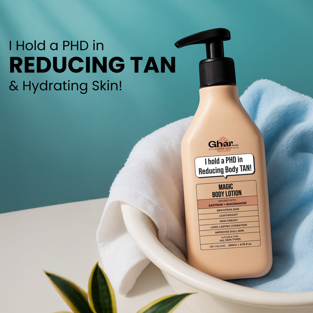 Magic Body Lotion with Saffron and Niacinamide