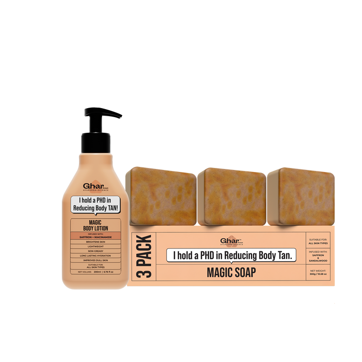 Magic Body Lotion with Saffron and Niacinamide