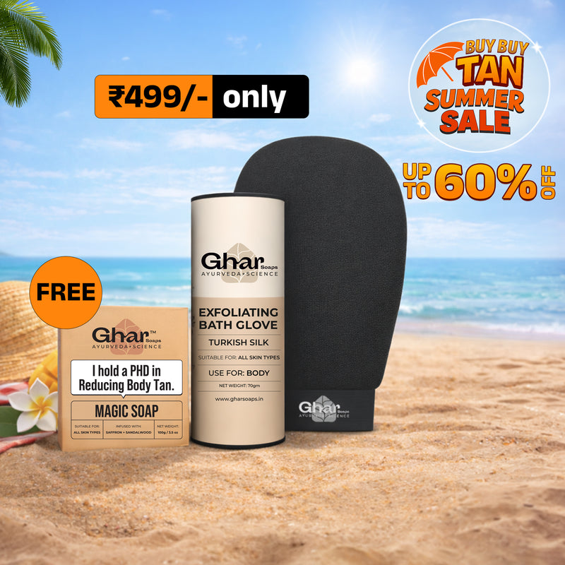 Magic Soap & Exfoliating Body Glove Combo