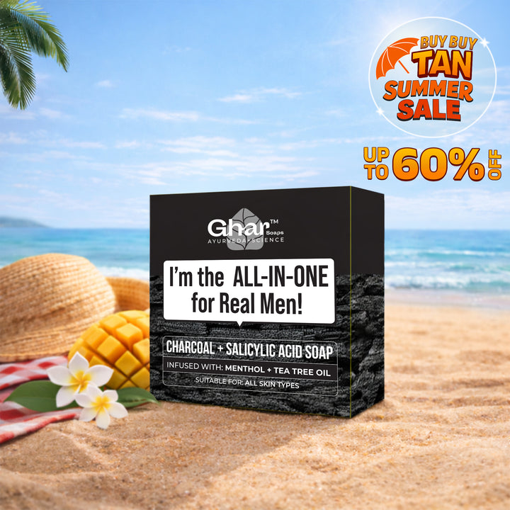 Charcoal + Salicylic acid soap