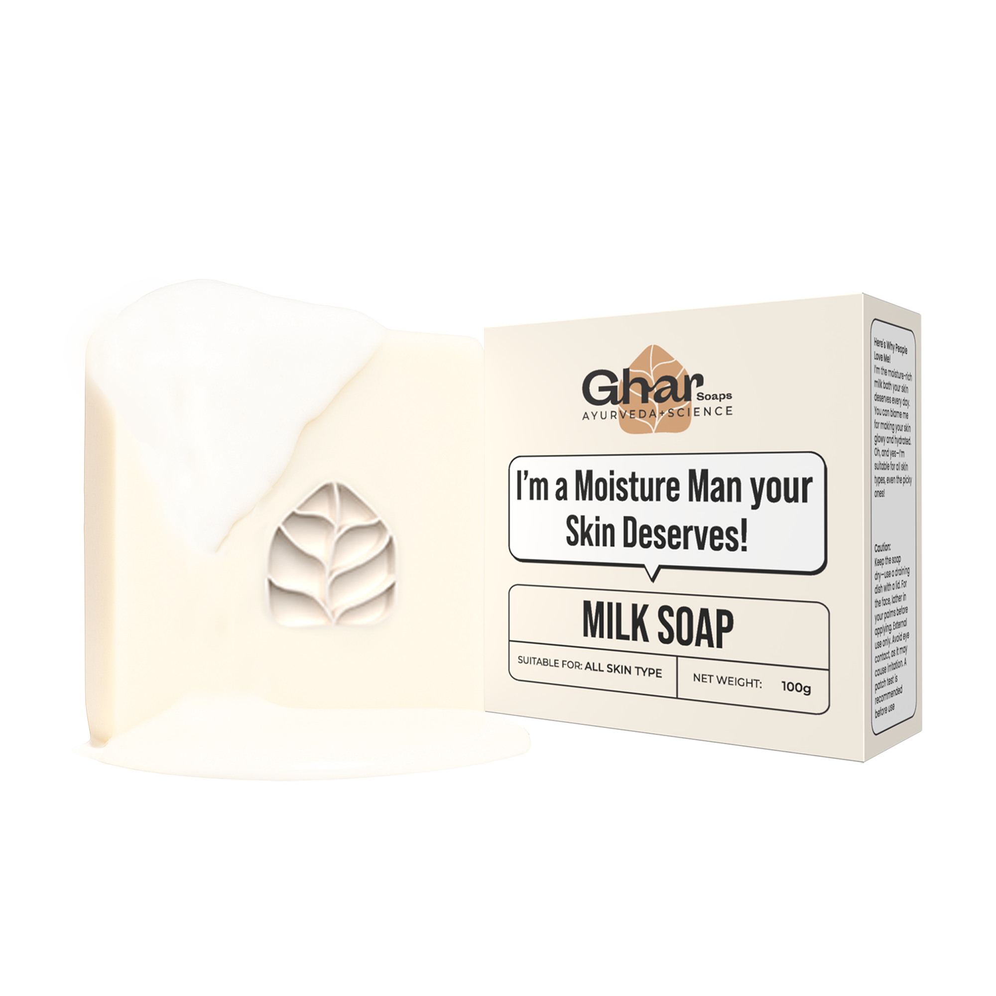 Milk Soap for Brightening & Moisturising Skin