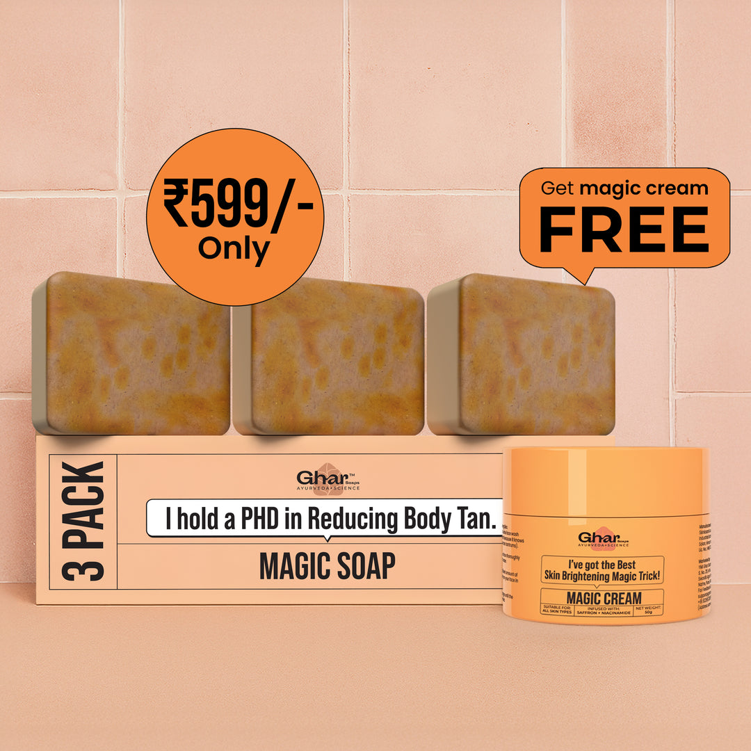 Magic Soap + Cream + Sunscreen Combo