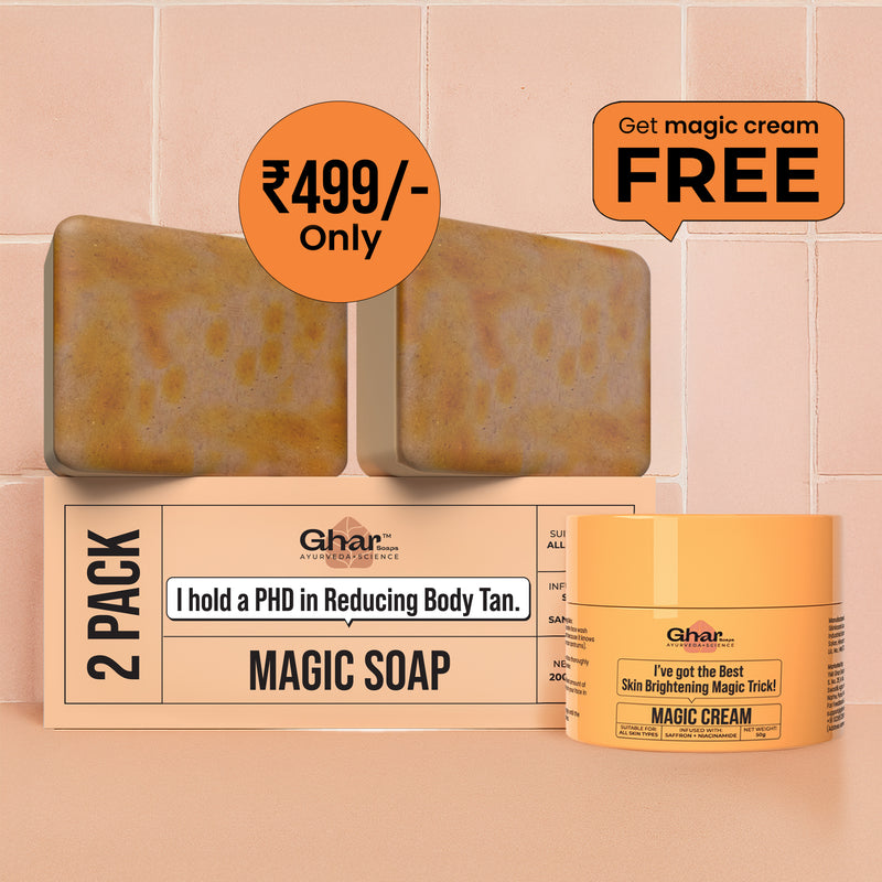 Magic Soap + Cream + Sunscreen Combo