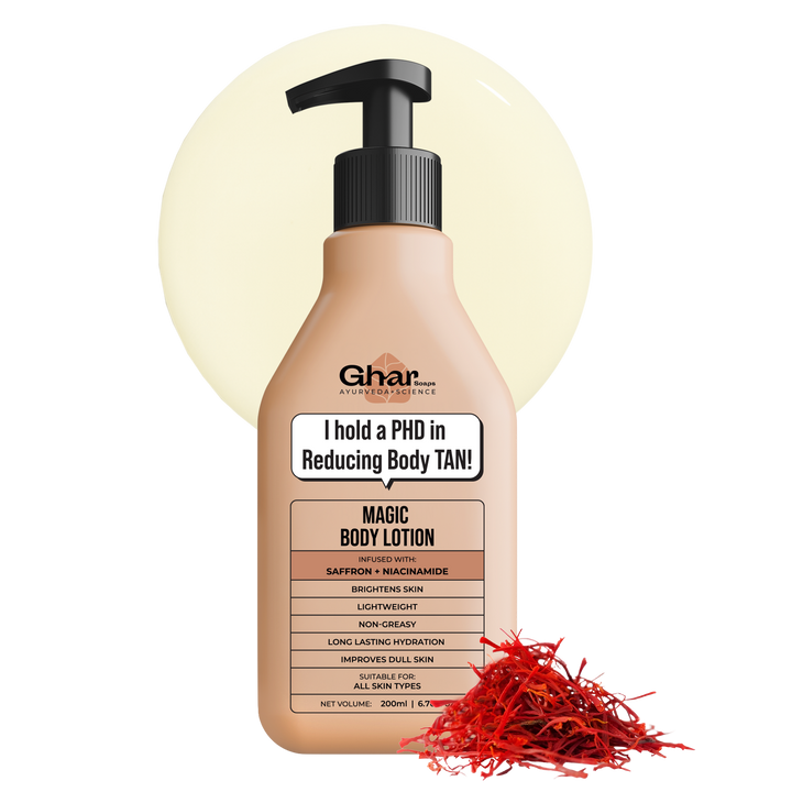 Magic Body Lotion with Saffron and Niacinamide