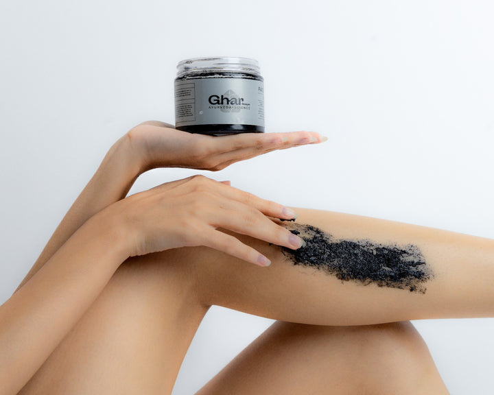 CHARCOAL NOURISHING EXFOLIATING KIT